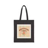 Flower Good Vibes Tote Bag Printify