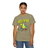 Holi-Yay Graphic T-Shirt, Fun Summer Tee, Unique Gift, Casual Wear, Birthday, Holiday Celebration, Unisex Apparel Printify