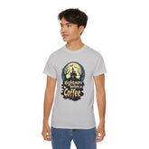 Nightmare Before Coffee Tee, Halloween T-Shirt, Coffee Lover Gift, Spooky Shirt, Unisex Graphic Tee, Autumn Apparel Printify
