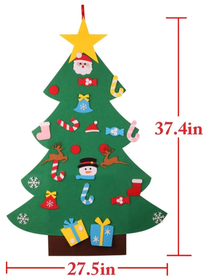 Felt Christmas Tree Ornaments My Store