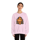 Unisex Halloween Ghost Sweatshirt - Spooky Vibes, Cozy Apparel, Perfect for Fall, Ghost Lover Gift, Halloween Celebration Printify