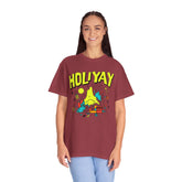 Holi-Yay Graphic T-Shirt, Fun Summer Tee, Unique Gift, Casual Wear, Birthday, Holiday Celebration, Unisex Apparel Printify