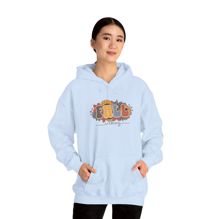 Fall Vibes Unisex Hoodie, Cozy Autumn Sweatshirt, Seasonal Fashion, Fall Gift, Casual Wear, Perfect for Thanksgiving Printify