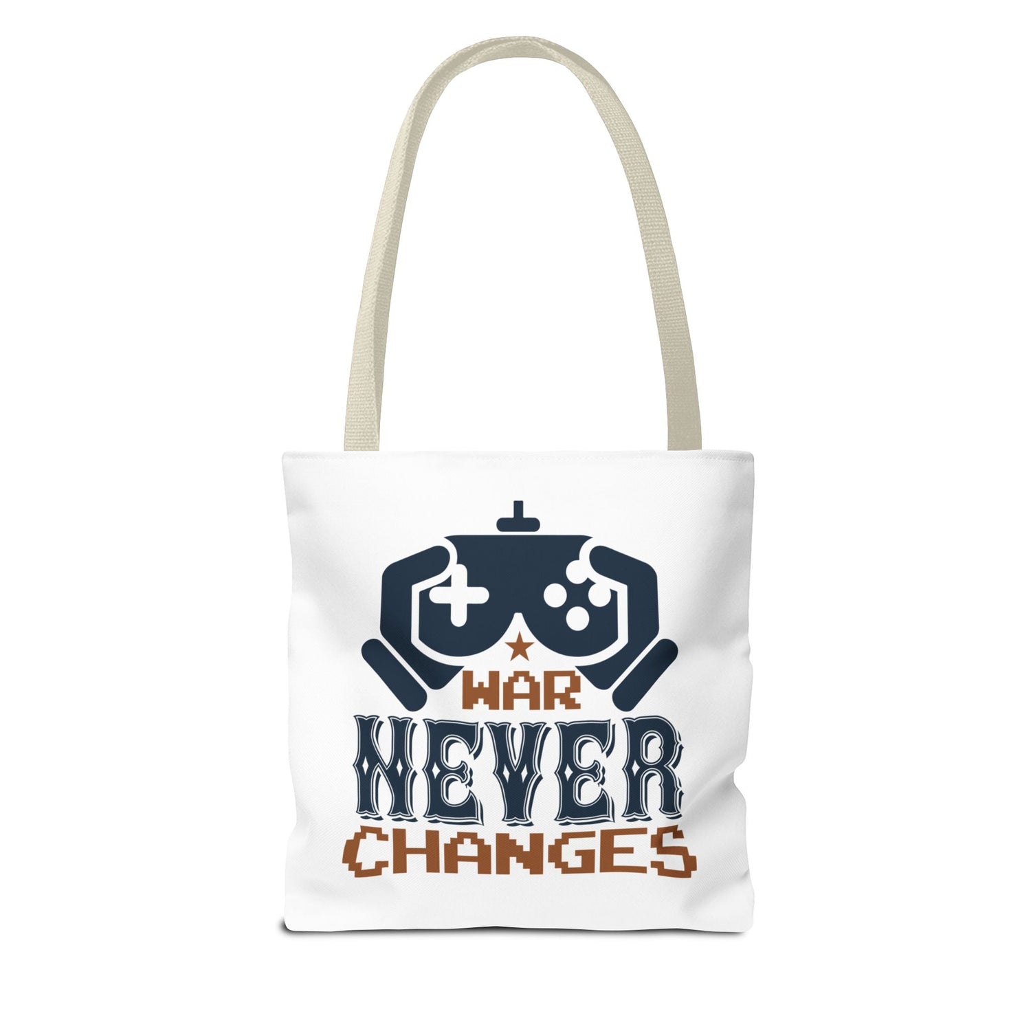 Gamer Tote Bag - War Never Changes, Video Game Bag, Gift for Gamers, Gaming Merchandise, Eco-Friendly Canvas Bag Printify