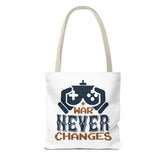 Gamer Tote Bag - War Never Changes, Video Game Bag, Gift for Gamers, Gaming Merchandise, Eco-Friendly Canvas Bag Printify