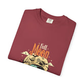 Moon Magic Unisex Garment-Dyed T-shirt, Vintage Car Tee, Astrology Gift, Casual Wear, Moon Lover Apparel, Unisex Soft T-shirt Printify