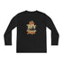 Youth Long Sleeve Competitor Tee - Vibrant Graphic Tee for Kids, Perfect for Casual Outings, Halloween, Parties, Everyday Wear, Unique [...] Printify