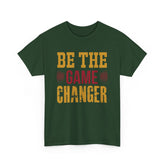 Unisex Oversized Tee: Be the Game Changer Shirt, Motivational Gift, Casual Wear, Workout Attire, Unisex Cotton Top Printify