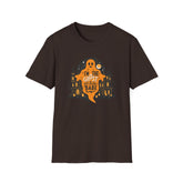 Halloween Ghost T-Shirt, Unisex Softstyle Tee for Halloween, Cute Halloween Shirt, Fall Festive Wear, Funny Ghost Design Printify