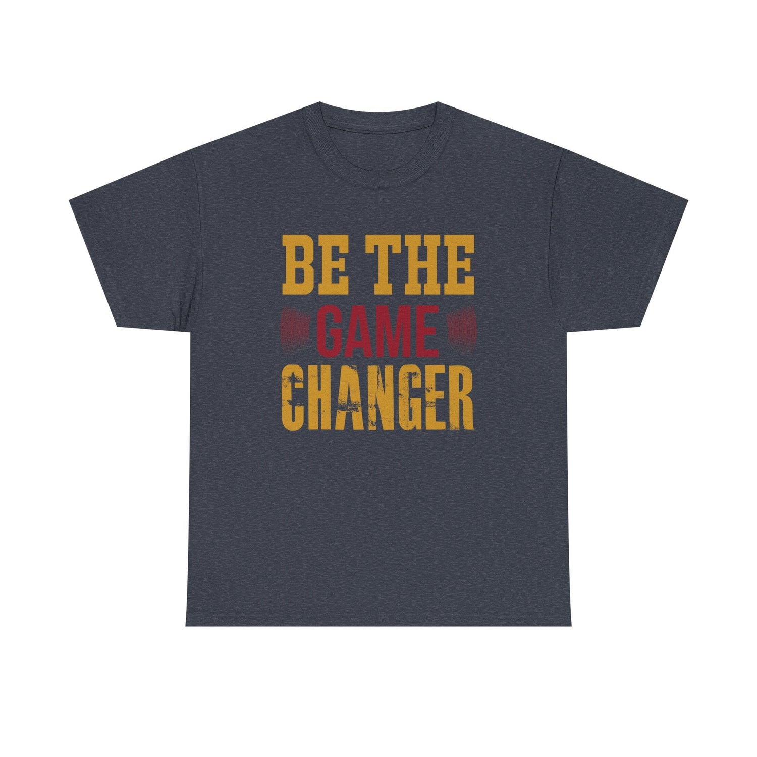 Unisex Oversized Tee: Be the Game Changer Shirt, Motivational Gift, Casual Wear, Workout Attire, Unisex Cotton Top Printify