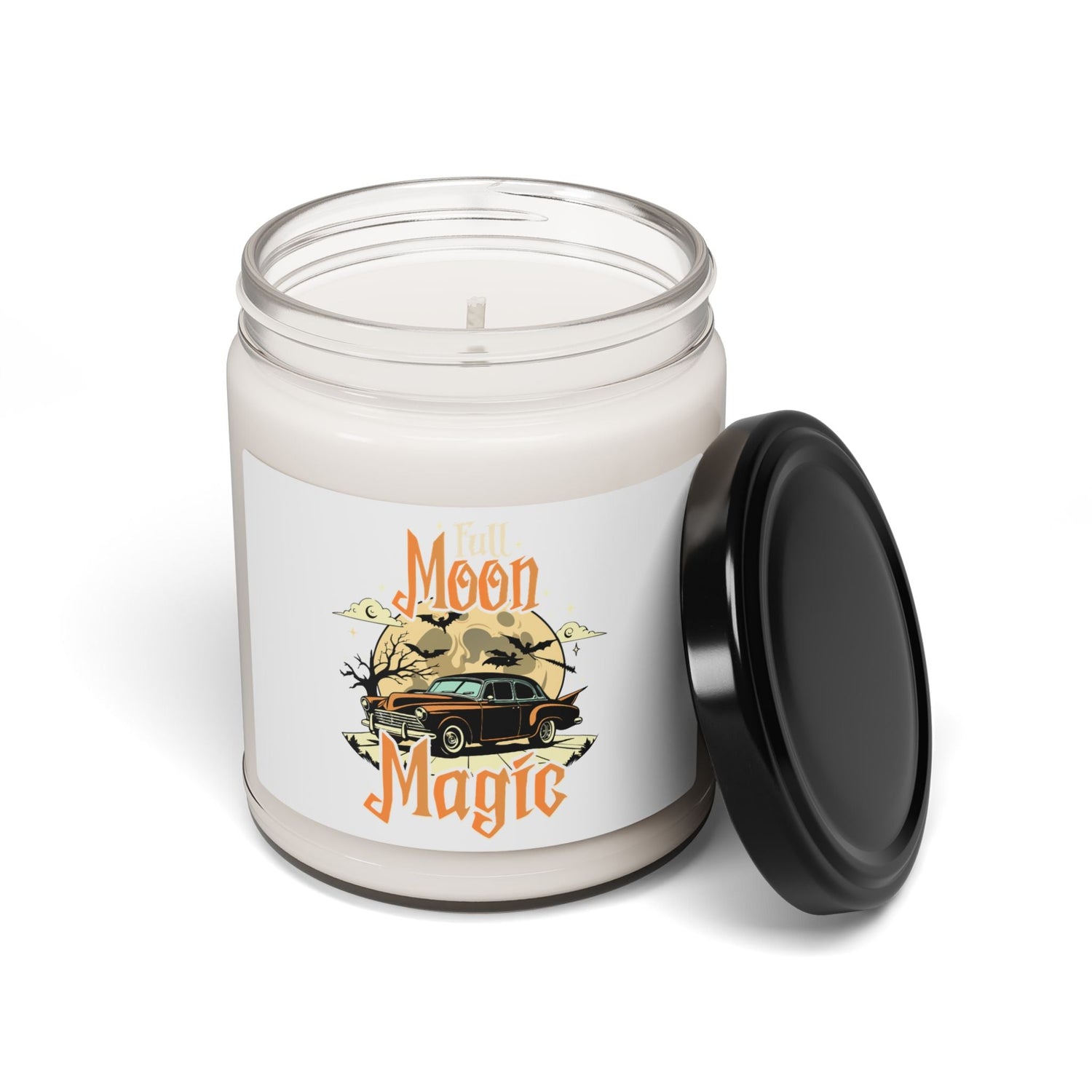 Moon Magic Scented Soy Candle - 9oz | Aromatherapy, Home Decor, Gift for Her, Halloween, Cozy Ambiance Printify