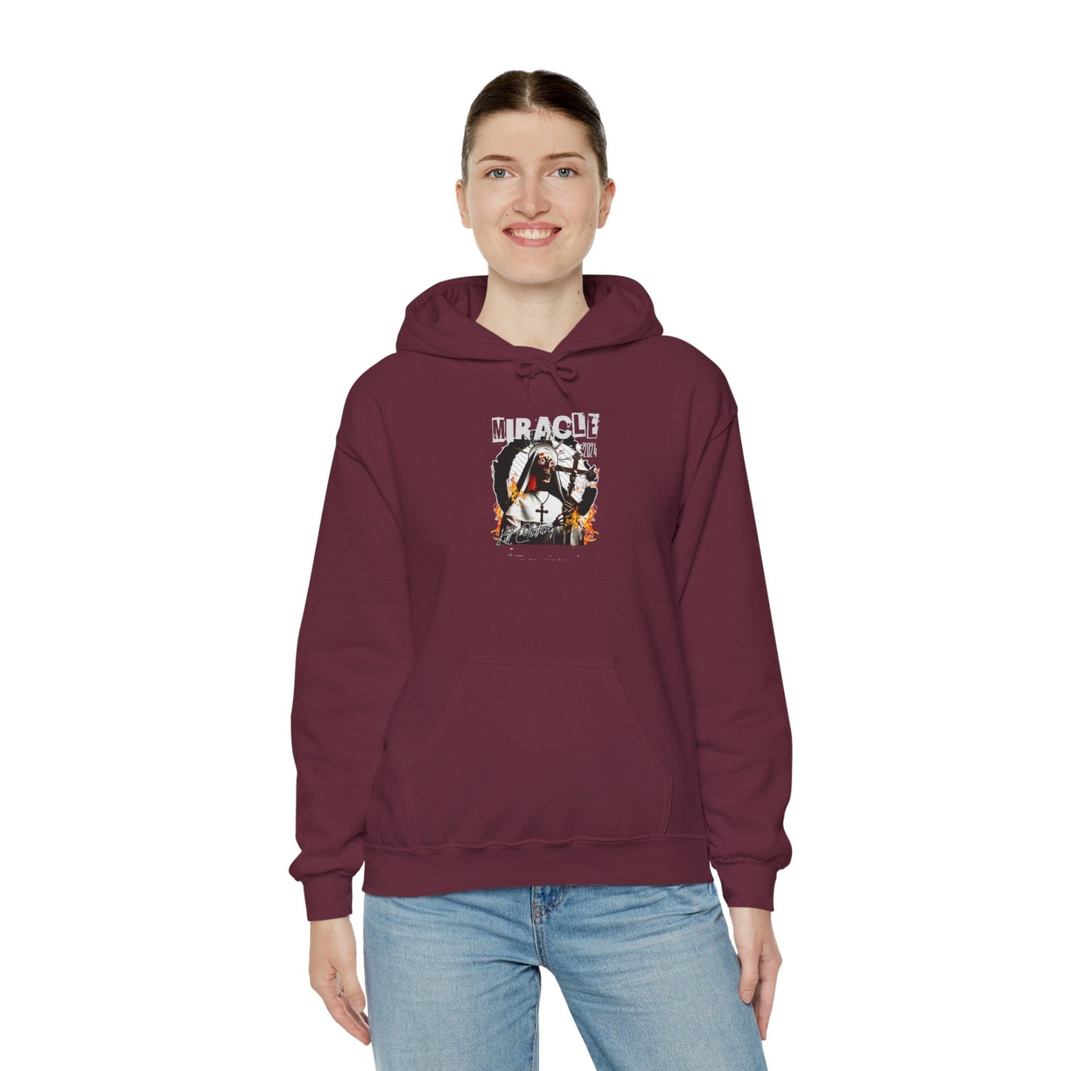 Cozy Graphic Hoodie for Casual Vibes, Perfect for Relaxing, Warmth, and Everyday Comfort, Gift for Friends, Birthday, Casual Wear Printify