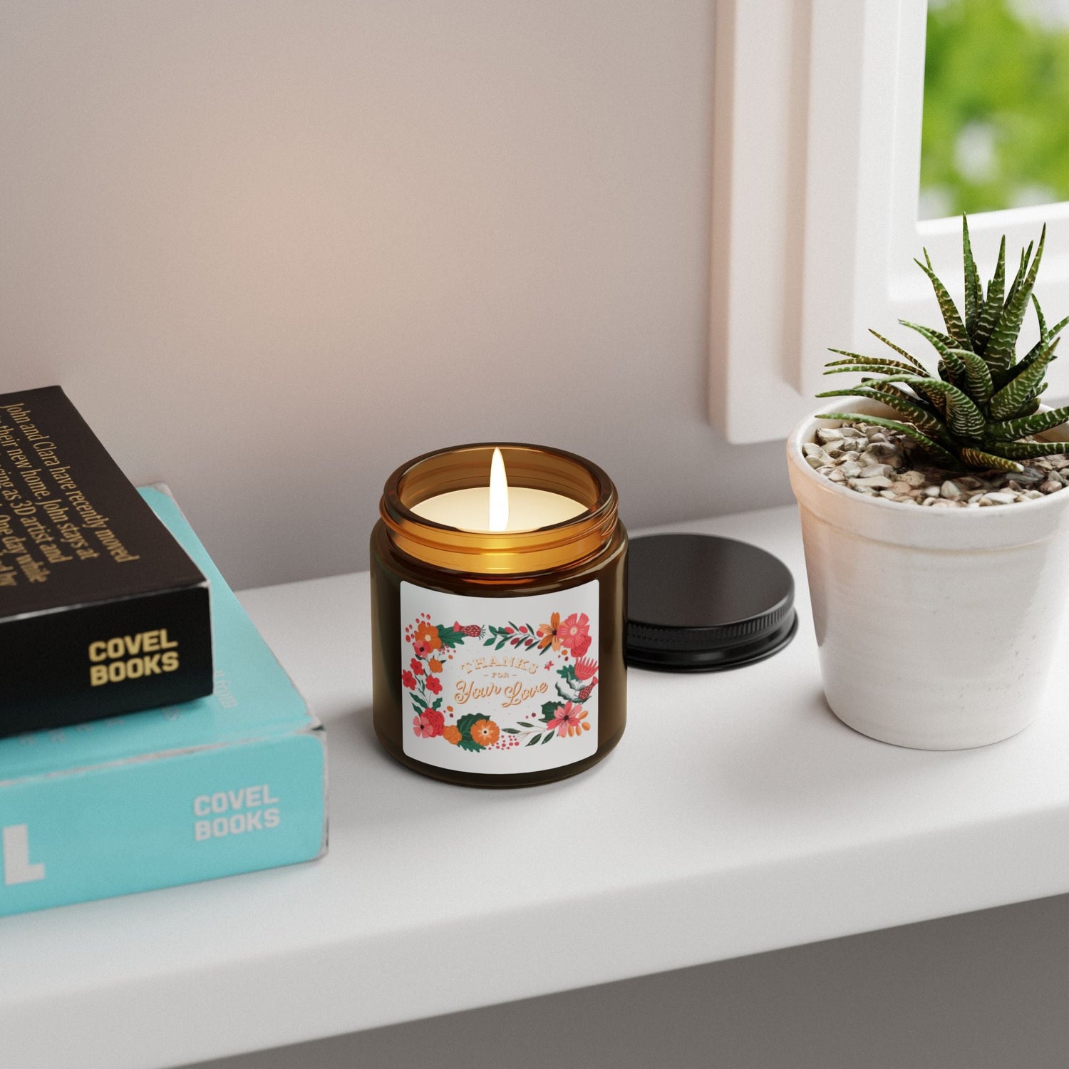 Scented Soy Candle - &