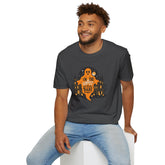 Halloween Ghost T-Shirt, Unisex Softstyle Tee for Halloween, Cute Halloween Shirt, Fall Festive Wear, Funny Ghost Design Printify