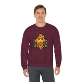 Unisex Halloween Ghost Sweatshirt - Spooky Vibes, Cozy Apparel, Perfect for Fall, Ghost Lover Gift, Halloween Celebration Printify