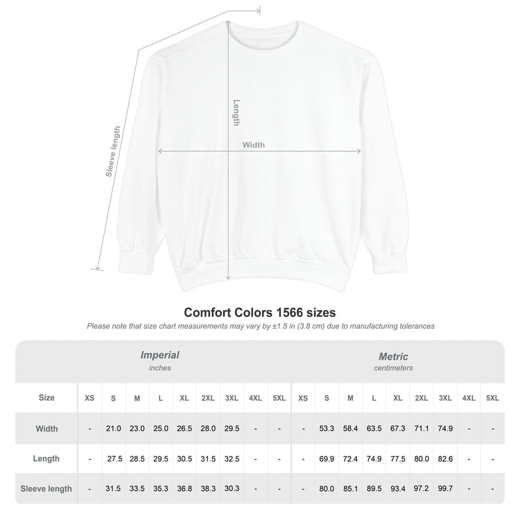 Charming Halloween Sweatshirt, Cozy Witch Design, Unisex Garment-Dyed Hoodie, Fall Fashion, Spooky Season Wear, Trick or Treat Gift Printify