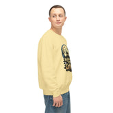 Unisex Lightweight Crewneck Sweatshirt - Nightmare Before Coffee Printify