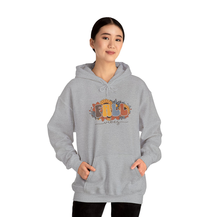 Fall Vibes Unisex Hoodie, Cozy Autumn Sweatshirt, Seasonal Fashion, Fall Gift, Casual Wear, Perfect for Thanksgiving Printify