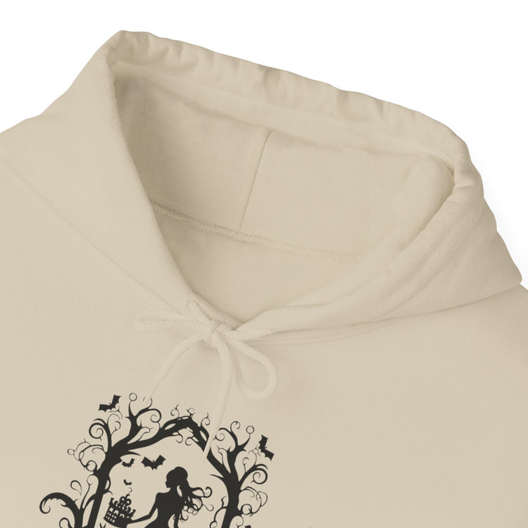 Mystical Nature Unisex Hoodie - Cozy Sweatshirt for Autumn, Halloween, Gift for Nature Lovers, Comfortable Casual Wear Printify