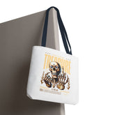 Treasure Hunting Tote Bag, Skull Design, Fun Beach Bag, Unique Gift for Adventurers, Perfect for Everyday Use Printify