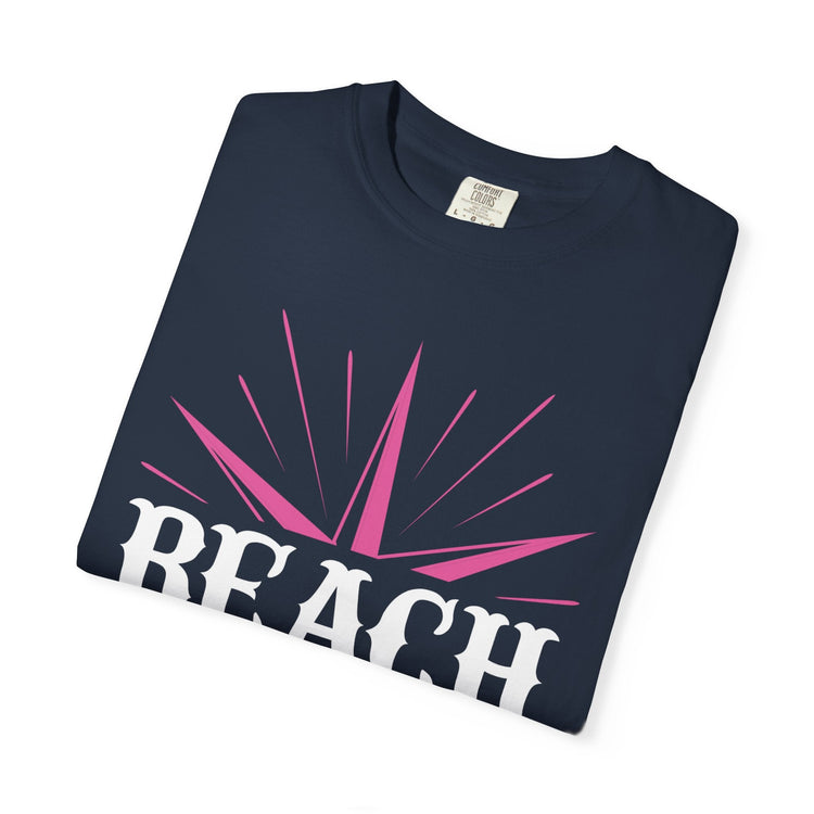 Beach Vibes Unisex Garment-Dyed T-Shirt, Summer Tee, Beachwear, Vacation Shirt, Gift for Surf Lovers, Casual Everyday Style Printify