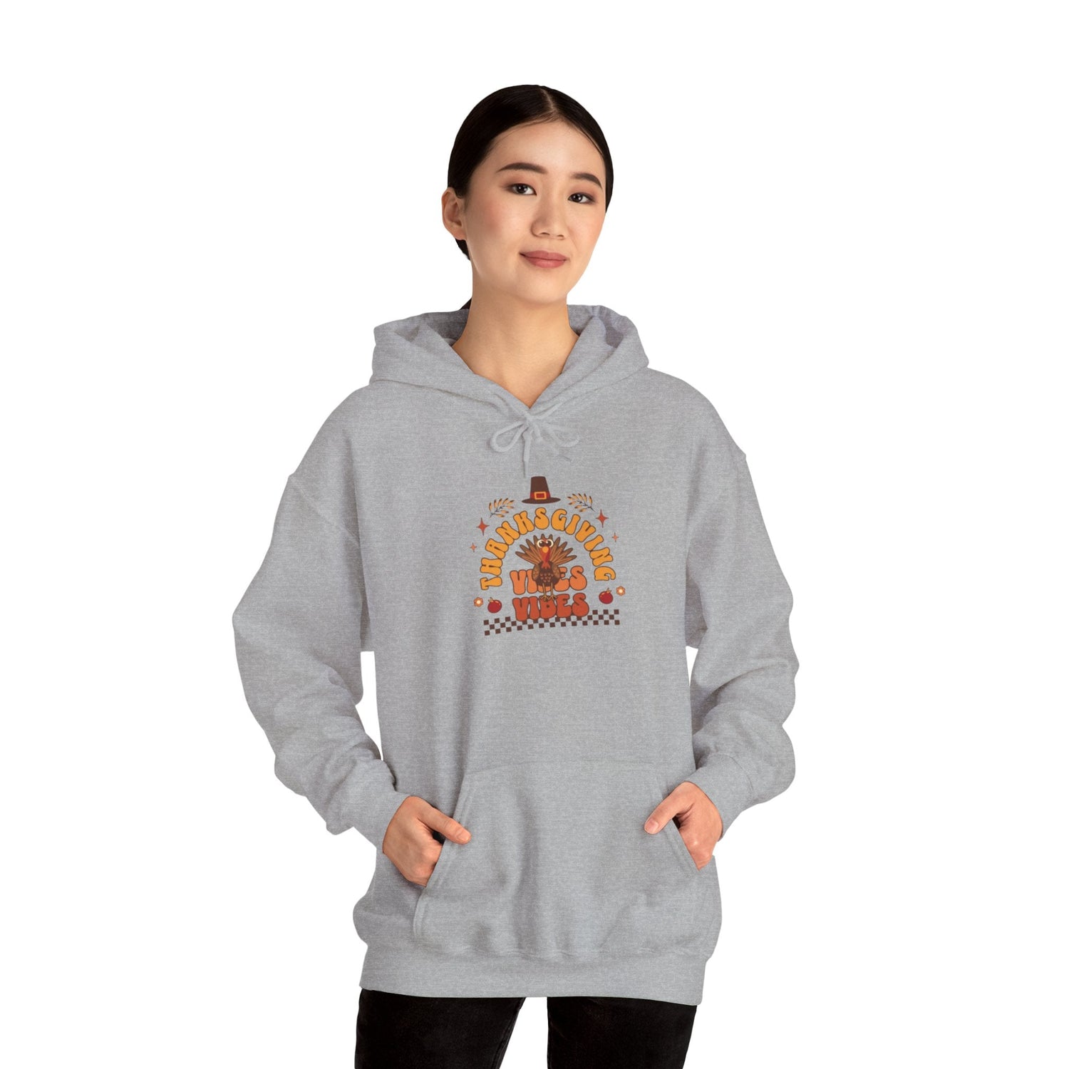 Autumn Vibes Unisex Hoodie with Cozy Design, Perfect for Fall, Sweatshirt, Ideal for Thanksgiving, Gift, Casual Wear Printify