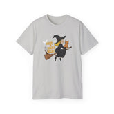 Halloween Witch T-Shirt, Funny Tee, Spooky Apparel, Costume Party Shirt, Fall Fashion, Trick or Treat Printify