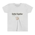 Gather Together Youth Tee - Thankful Thanksgiving Shirt, Kids Holiday T-Shirt, Family Gathering Outfit, Cute Fall Apparel, Youth [...] Printify