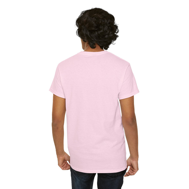 Whimsical Forest Silhouette Tee, Unisex Heavy Cotton T-Shirt, Fall Fashion, Halloween Shirt, Nature Lover Gift Printify