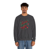 Cozy Holiday Sweatshirt Season of Giving Unisex Crewneck Perfect Gift Christmas Winter Wear Comfortable Stylish Heavy Blend Festive Sweatshirt Printify