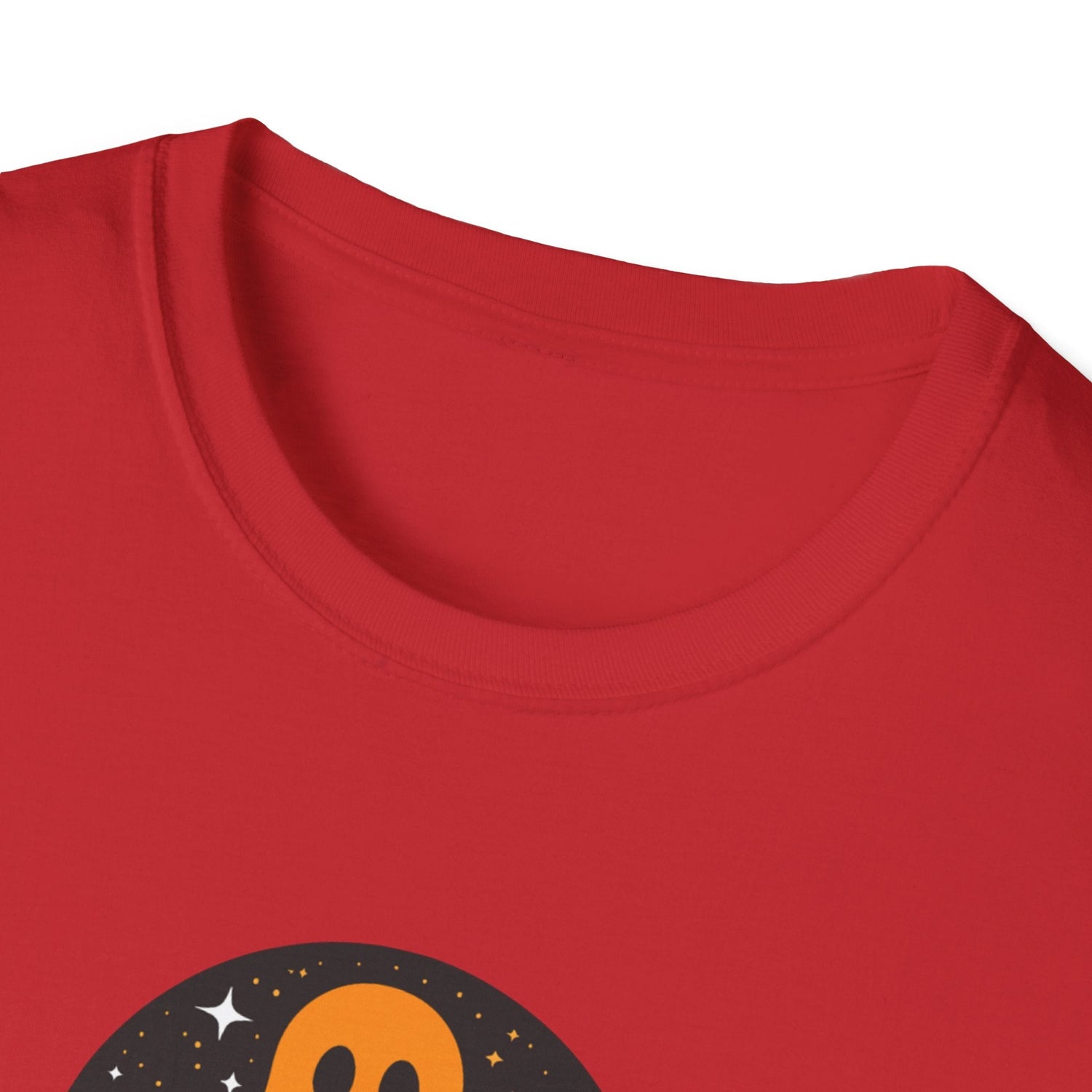 Halloween Ghost T-Shirt, Unisex Softstyle Tee for Halloween, Cute Halloween Shirt, Fall Festive Wear, Funny Ghost Design Printify