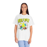Holi-Yay Graphic T-Shirt, Fun Summer Tee, Unique Gift, Casual Wear, Birthday, Holiday Celebration, Unisex Apparel Printify