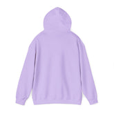 Halloween Witch and Cat Hoodie, Cozy Fall Sweatshirt, Scary Night Apparel, Unisex Ghostly Sweatshirt, Cute Halloween Gift Printify
