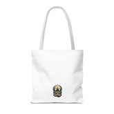 Nightmare Before Coffee Tote Bag, Halloween Tote, Spooky Drink Carrier, Gift for Coffee Lovers, AOP Design Bag Printify