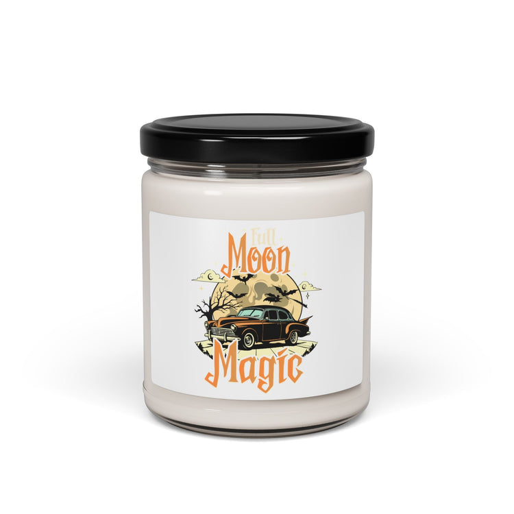 Moon Magic Scented Soy Candle - 9oz | Aromatherapy, Home Decor, Gift for Her, Halloween, Cozy Ambiance Printify