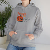 Halloween Pumpkin Sweatshirt, Spooky Fall Apparel, Cozy Hoodie, Unisex Halloween Clothing, Perfect Gift for Halloween Printify