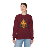 Unisex Halloween Ghost Sweatshirt - Spooky Vibes, Cozy Apparel, Perfect for Fall, Ghost Lover Gift, Halloween Celebration Printify