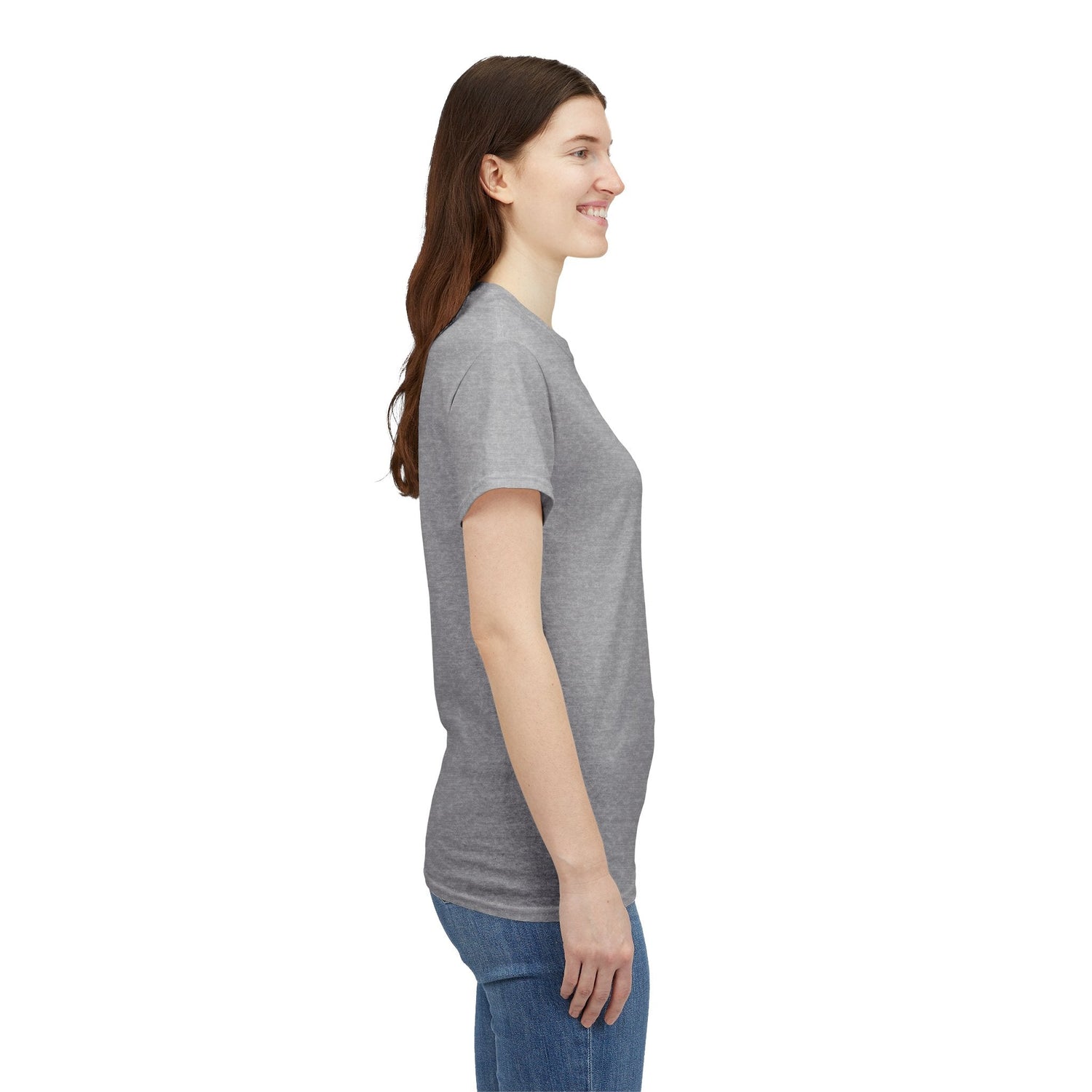 Whimsical Forest Silhouette Tee, Unisex Heavy Cotton T-Shirt, Fall Fashion, Halloween Shirt, Nature Lover Gift Printify