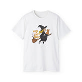 Halloween Witch T-Shirt, Funny Tee, Spooky Apparel, Costume Party Shirt, Fall Fashion, Trick or Treat Printify