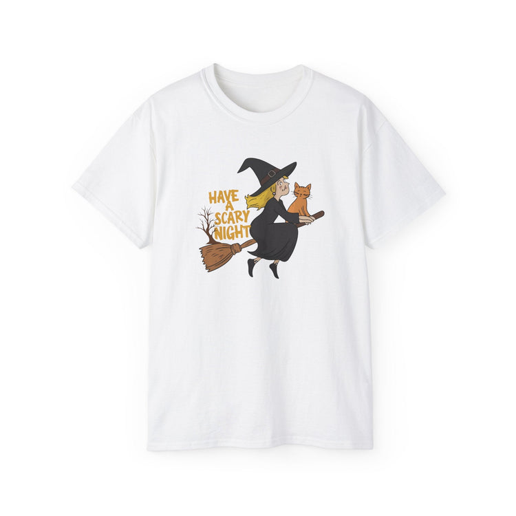 Halloween Witch T-Shirt, Funny Tee, Spooky Apparel, Costume Party Shirt, Fall Fashion, Trick or Treat Printify