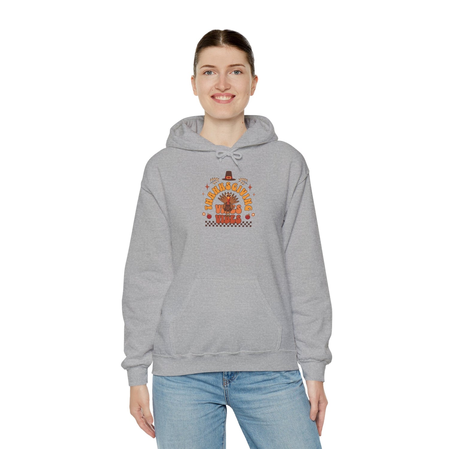 Autumn Vibes Unisex Hoodie with Cozy Design, Perfect for Fall, Sweatshirt, Ideal for Thanksgiving, Gift, Casual Wear Printify