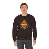 Unisex Halloween Ghost Sweatshirt - Spooky Vibes, Cozy Apparel, Perfect for Fall, Ghost Lover Gift, Halloween Celebration Printify