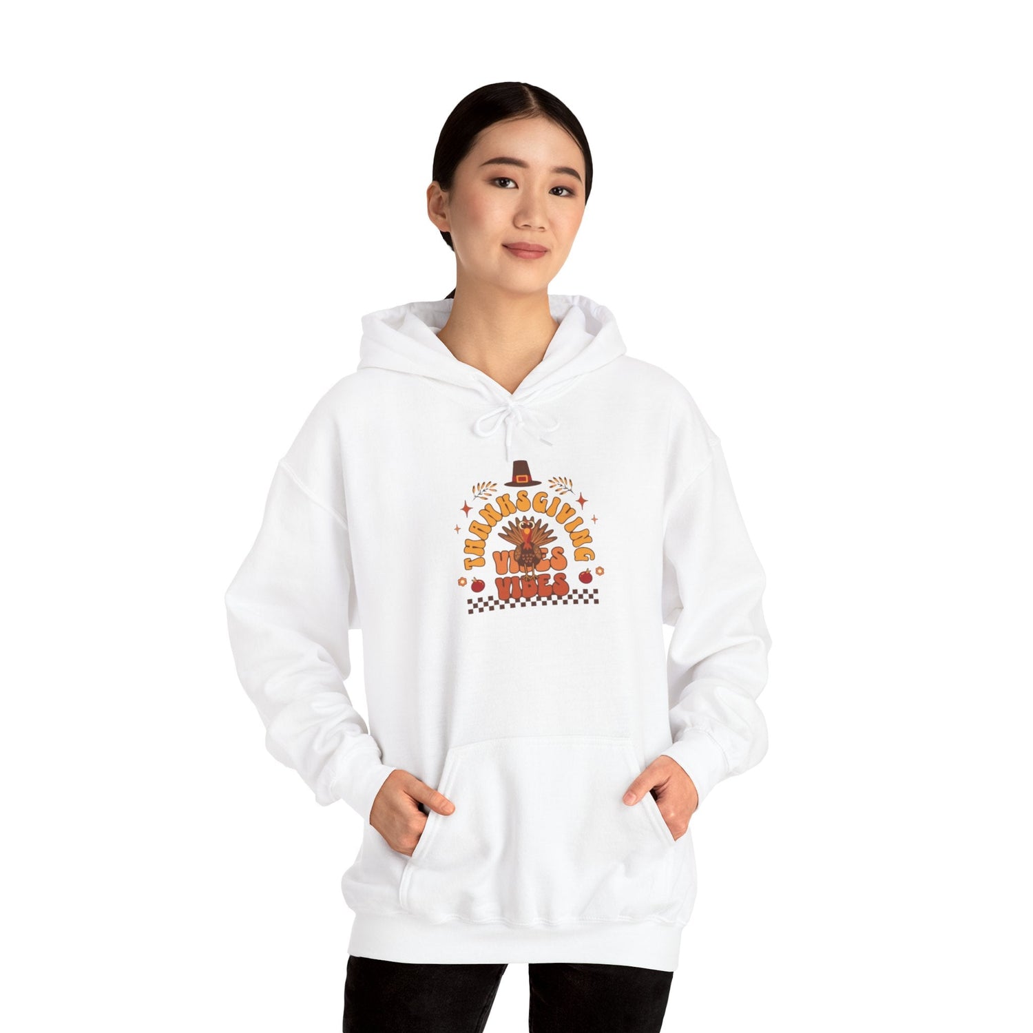 Autumn Vibes Unisex Hoodie with Cozy Design, Perfect for Fall, Sweatshirt, Ideal for Thanksgiving, Gift, Casual Wear Printify