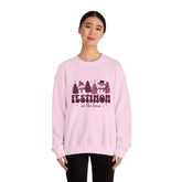 Festive Crewneck Sweatshirt with Fun Holiday Design, Cozy Winter Wear, Christmas Gift, Comfy Sweater, Unisex Holiday Apparel Printify
