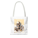 Treasure Hunting Tote Bag, Skull Design, Fun Beach Bag, Unique Gift for Adventurers, Perfect for Everyday Use Printify