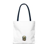 Nightmare Before Coffee Tote Bag, Halloween Tote, Spooky Drink Carrier, Gift for Coffee Lovers, AOP Design Bag Printify
