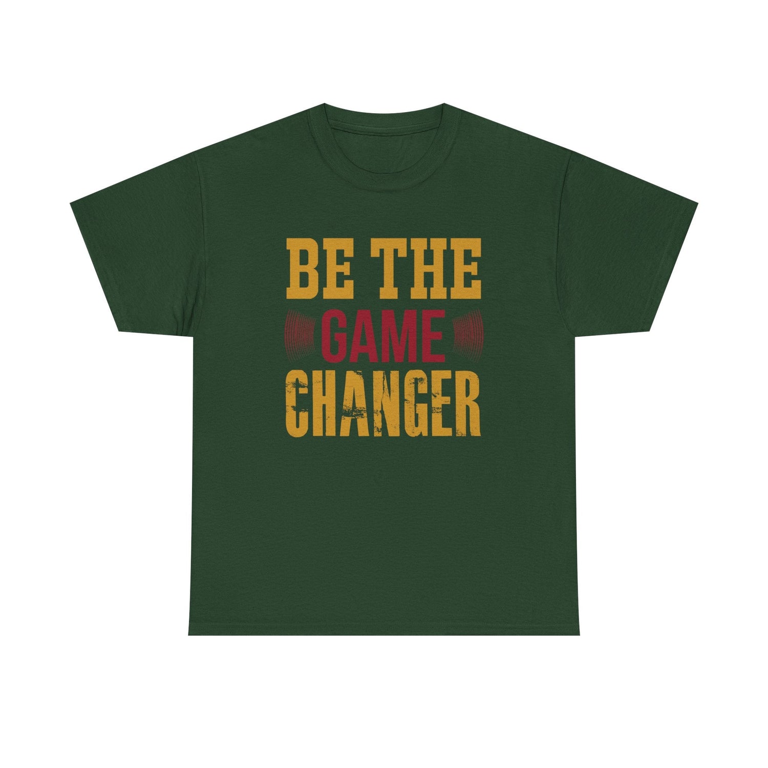 Unisex Oversized Tee: Be the Game Changer Shirt, Motivational Gift, Casual Wear, Workout Attire, Unisex Cotton Top Printify