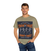 Halloween Skeleton T-Shirt, Trick or Treat Shirt, Spooky Fashion, Unisex Graphic Tee, October Festive Apparel, Halloween Gift Printify