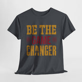 Unisex Oversized Tee: Be the Game Changer Shirt, Motivational Gift, Casual Wear, Workout Attire, Unisex Cotton Top Printify