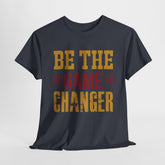 Unisex Oversized Tee: Be the Game Changer Shirt, Motivational Gift, Casual Wear, Workout Attire, Unisex Cotton Top Printify